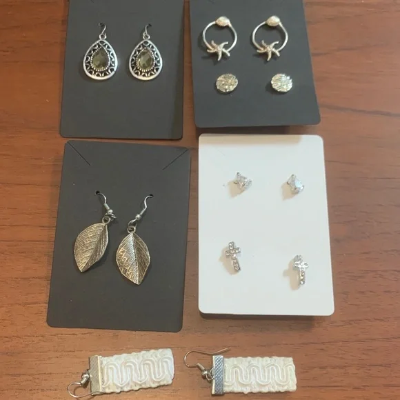 Silver Earring Bundle - Picture 1 of 5